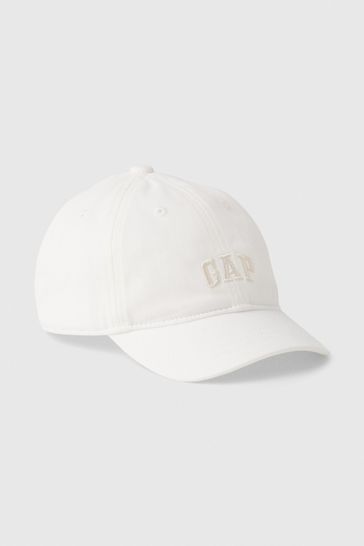 White Toddler Logo Baseball Hat