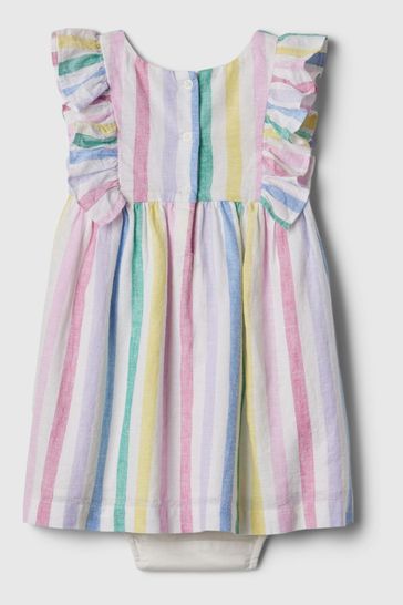 Gap baby white dress discount