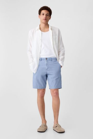 Blue Essential Chinos Shorts