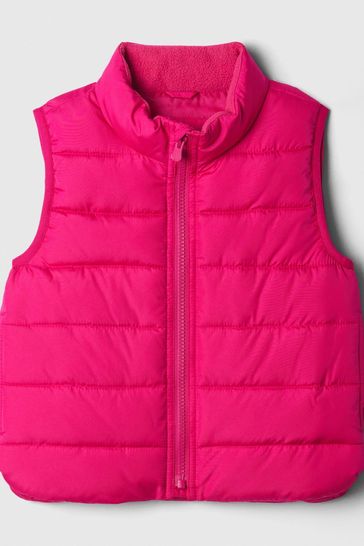 Pink vest jacket clearance