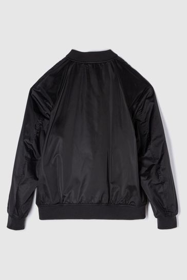 Black bomber jacket gap clearance