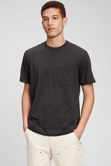 Black Classic Fit Pocket T-Shirt