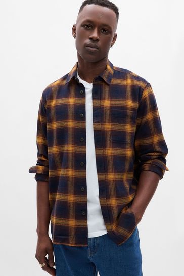 Buy Gap Long Sleeve Shirt in Standard Fit from the Gap online shop
