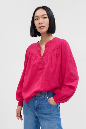 Buy Gap Relaxed Popover Shirt from the Gap online shop