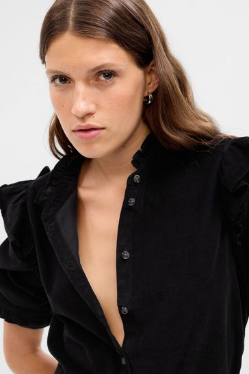 Blouse button sale gap