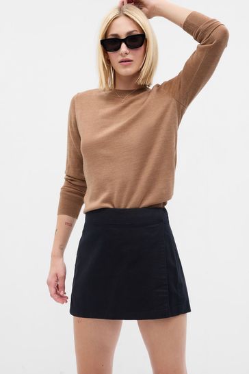 Gap Blue Merino Wool Crew Neck Jumper