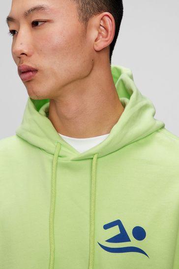 Lime green gap hoodie sales