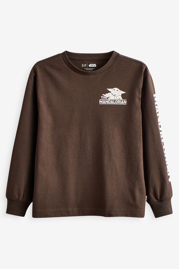 Brown Star Wars Organic Cotton Graphic T-Shirt
