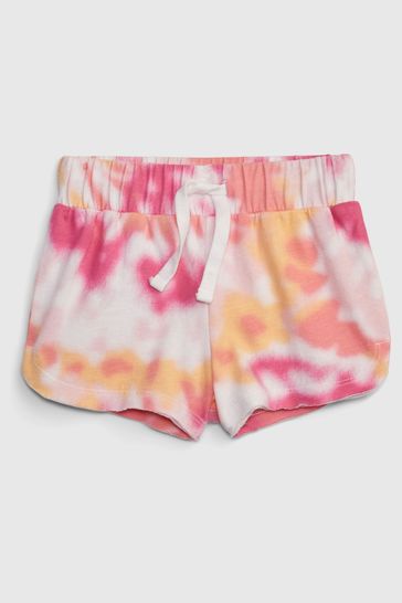 Pink Printed Dolphin Shorts