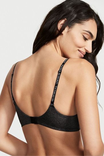 Buy Victoria's Secret Smooth Logo Strap Full Cup Push Up T-Shirt Bra from  the Victoria's Secret UK online shop