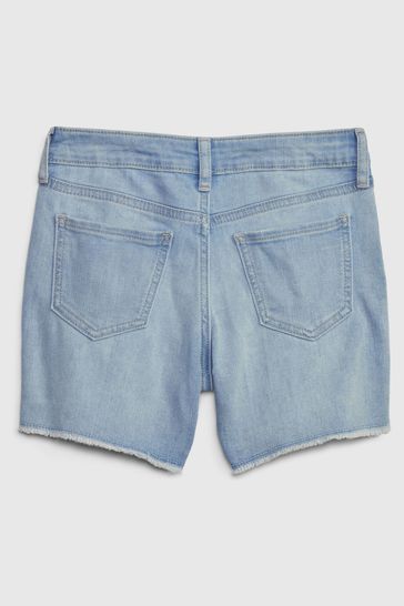 Gap Medium Blue Midi Denim Shorts