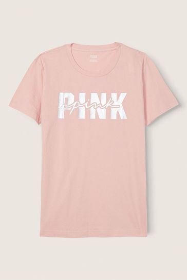 Victoria secret pink discount short sleeve shirts