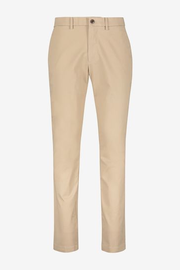 Beige Skinny Fit Modern Chinos