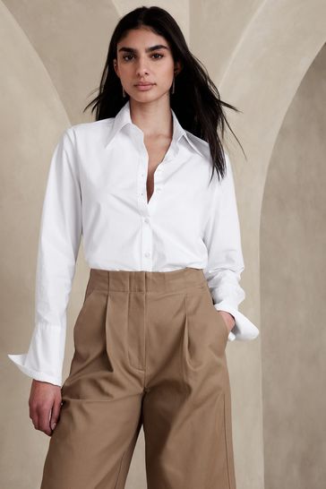 Banana republic white sweater on sale
