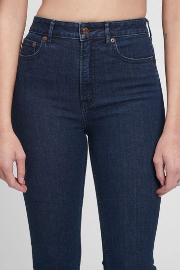 Gap Blue High Waisted Vintage Slim Jeans