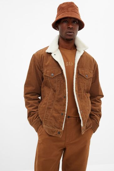Buy Gap Corduroy Sherpa Icon Jacket from the Gap online shop