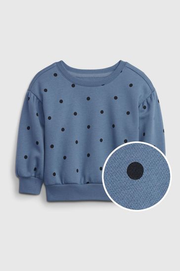 Gap puff sleeve sweatshirt outlet
