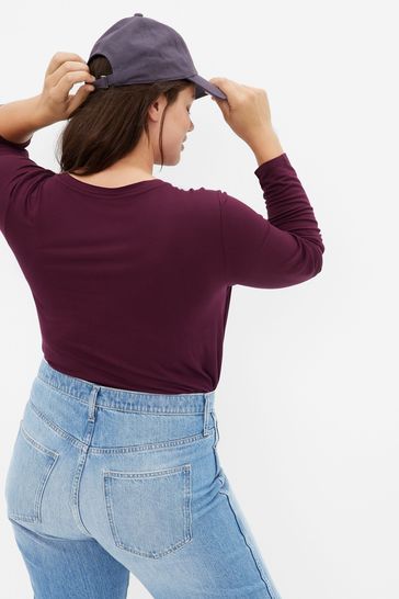 Gap Purple Luxe Crewneck T Shirt