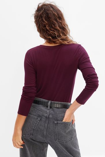 Gap luxe long sleeve tee outlet
