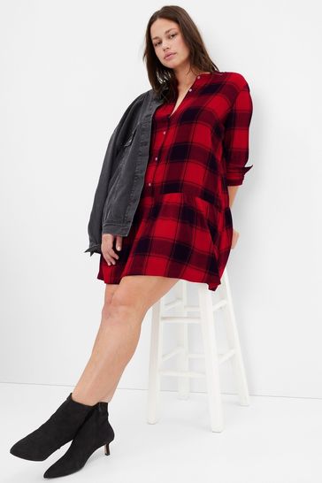 Gap on sale plaid dress