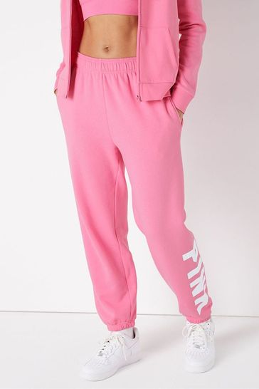 Victoria's Secret Pink Fleece Baggy Campus Sweatpants, Hot Pink, Small :  : Clothing, Shoes & Accessories