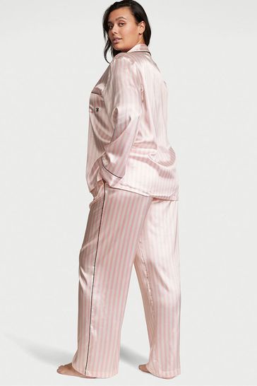 Buy Victoria'S Secret Satin Long Pyjamas From The Victoria'S Secret Uk  Online Shop