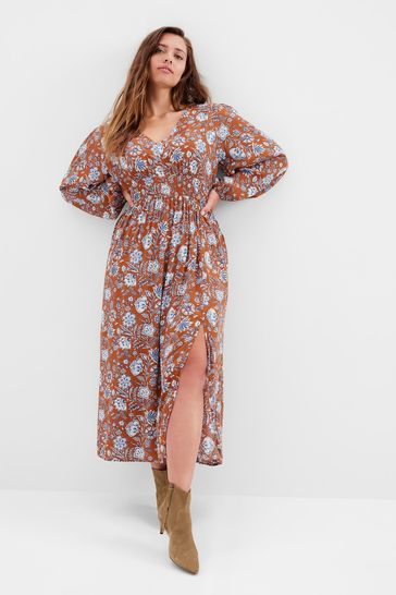 Smocked maxi sale