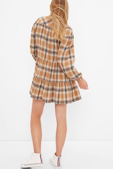 Mini plaid dress hotsell
