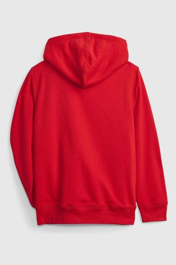 Red hoodie 2025 gap