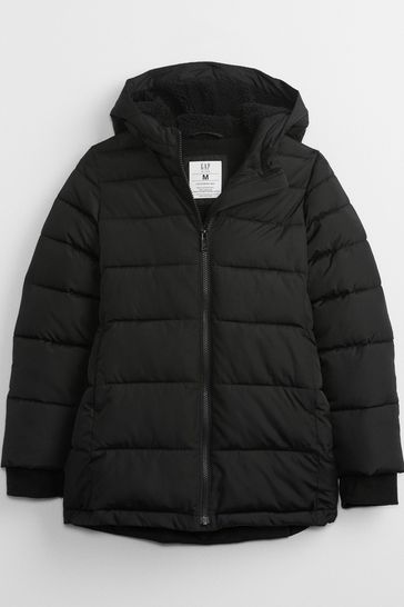 Black Cold Control Max Puffer Coat