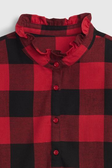 Buy Gap Ruffle Plaid Dress from the Gap online shop