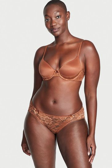 Victoria's Secret Caramel Kiss Brown Smooth Lightly Lined Full Cup Bra