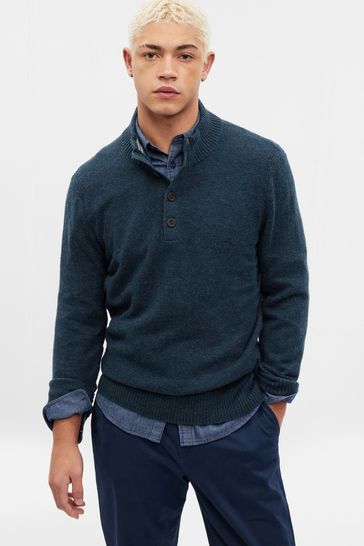 Buy Gap Mock Neck Long Sleeve Jumper from the Gap online shop