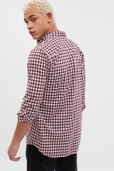 Mens red dress shirt slim fit new arrivals