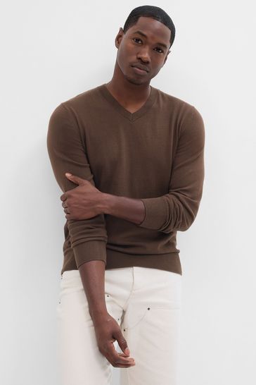 Gap v neck jumper on sale