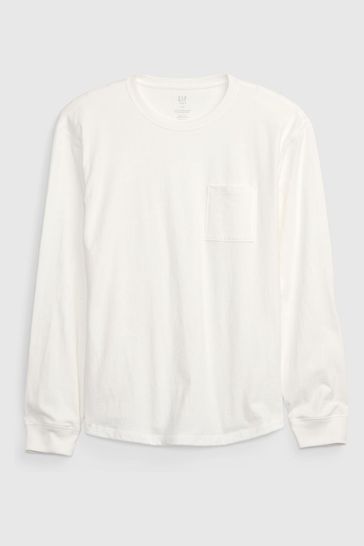 White Flannel Long Sleeve T-Shirt
