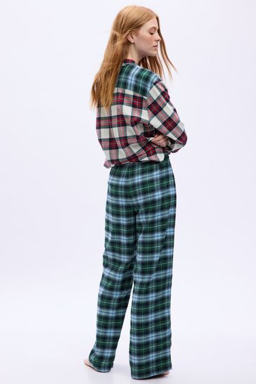 Buy Gap Flannel Print Pyjama Bottoms from the Gap online shop