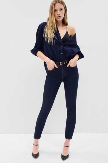Buy Gap Mid Rise True Skinny Fit Jeans from the Gap online shop