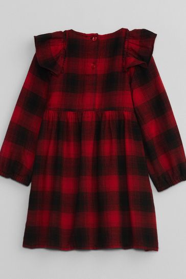 Baby gap outlet plaid dress