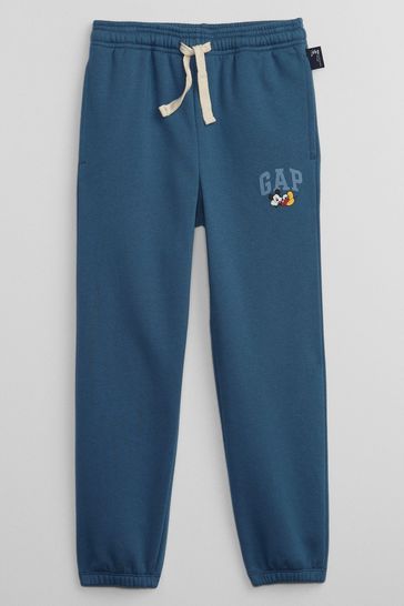 Buy Gap Disney Mickey Mouse Logo Pull-On Joggers from the Gap online shop