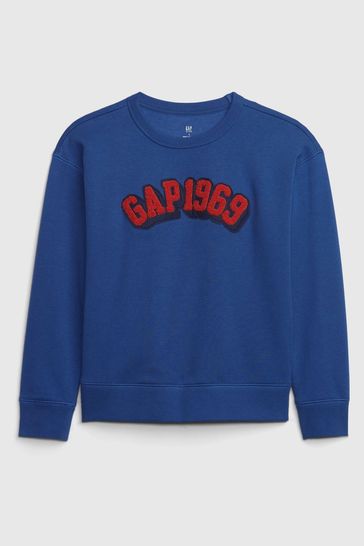 Buy Gap 1969 Logo Crew Neck Sweatshirt from the Gap online shop