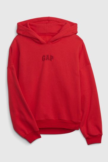 Gap Navy Blue Diamonte Logo Hi-Low Hem Hoodie