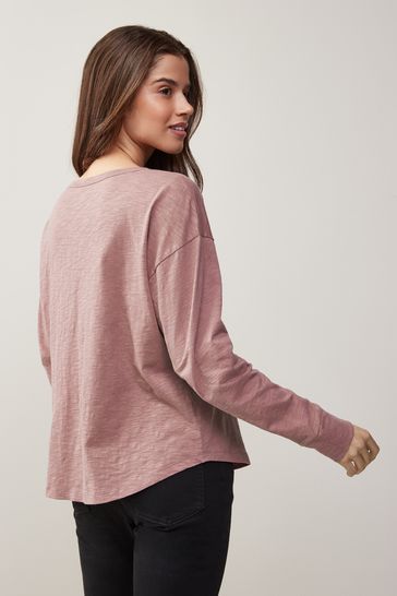 Gap ladies long sleeve t shirts 2025