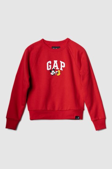 Gap Blue Disney Mickey Mouse Logo Sweatshirt