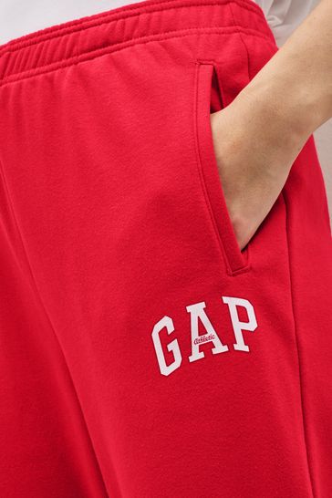 Red best sale gap sweatpants