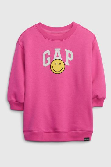 Buy Smiley Sweatshirt Dress from the Gap online shop