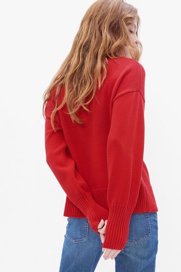 Red gap jumper hotsell
