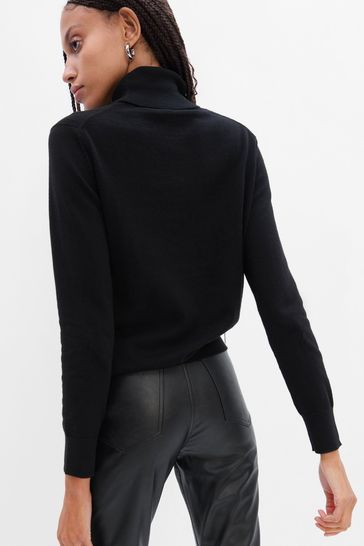 Gap black hotsell turtleneck sweater