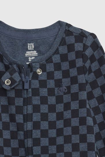 Gap zip shop sleepsuit