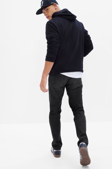 Gap Washed Black Soft Wear Slim Jeans